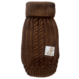 Blended Knit Jumper - Choc Brownie