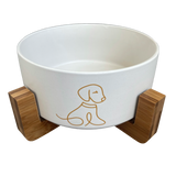 Luxe Ceramic Bondi Bowl - Bone