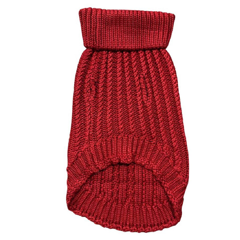 Blended Knit Jumper - Chilli