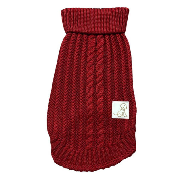 Blended Knit Jumper - Chilli