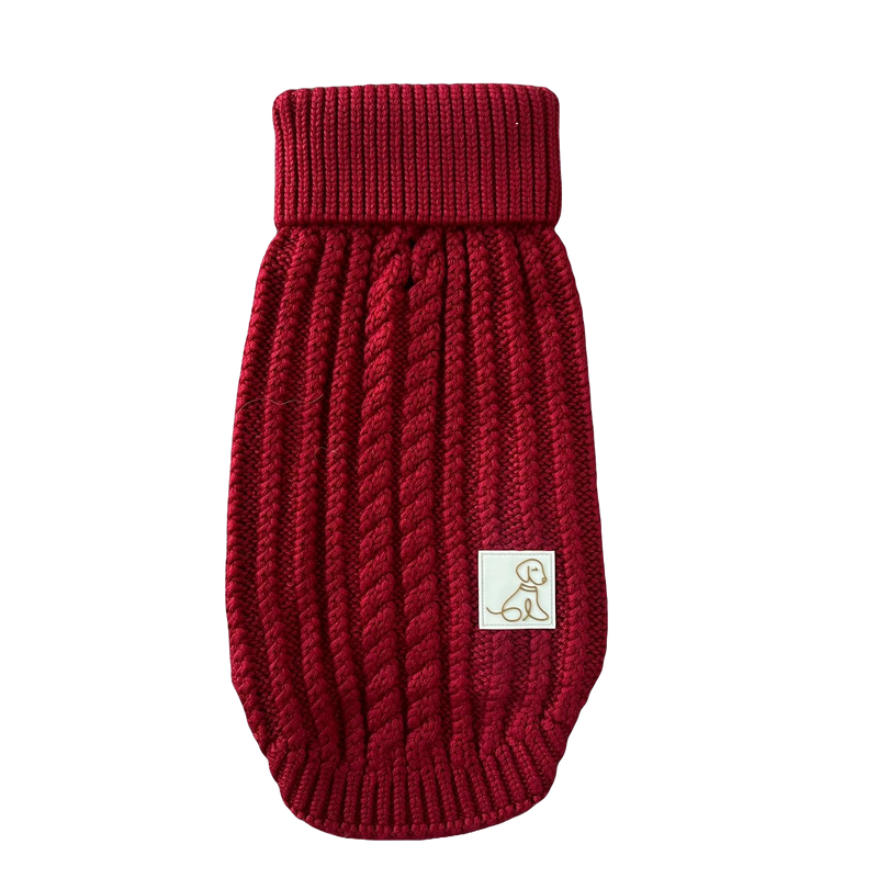 Blended Knit Jumper - Raspberry (NEW)