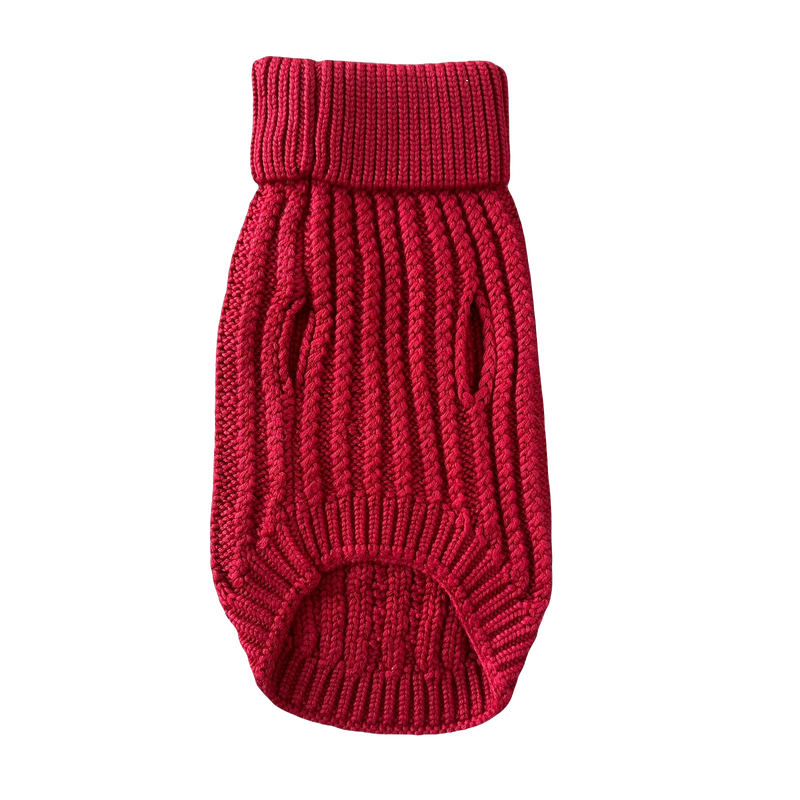 Blended Knit Jumper - Raspberry (NEW)