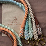 Organic Cotton Leash - Bondi Blue