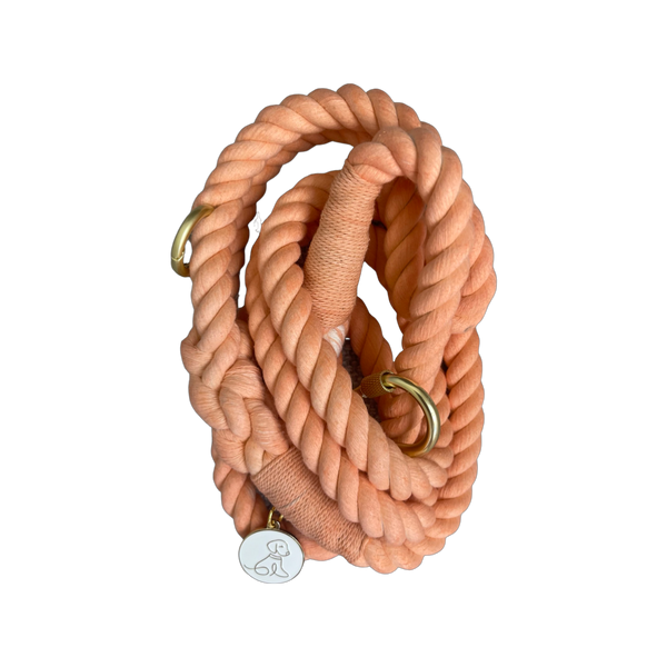 Cotton Leash - Pink Grapefruit