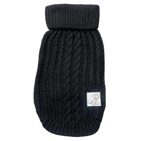 Blended Knit Jumper - Black