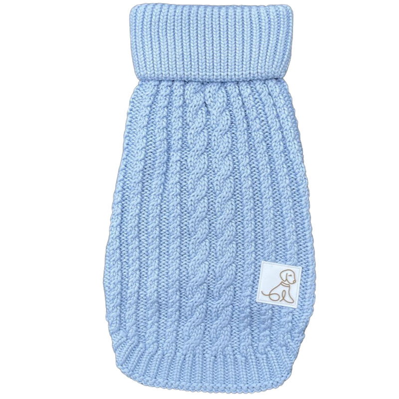 Blended Knit Jumper - Blue