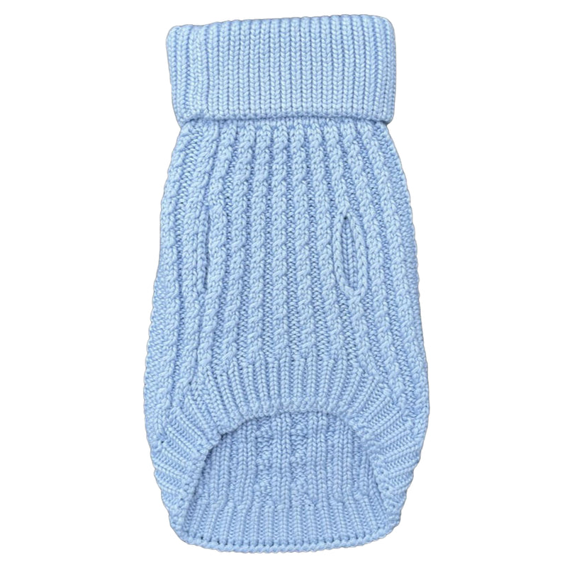 Blended Knit Jumper - Blue