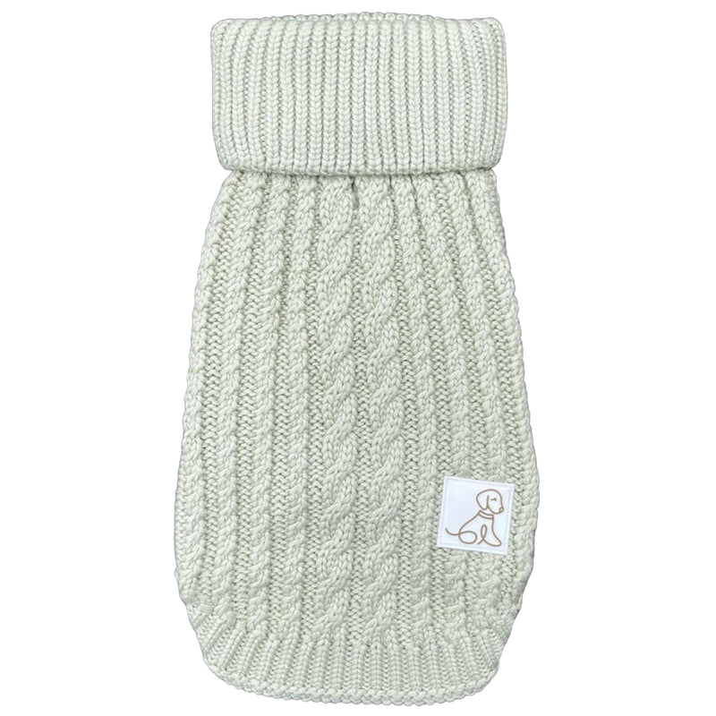 Blended Knit Jumper - Sage